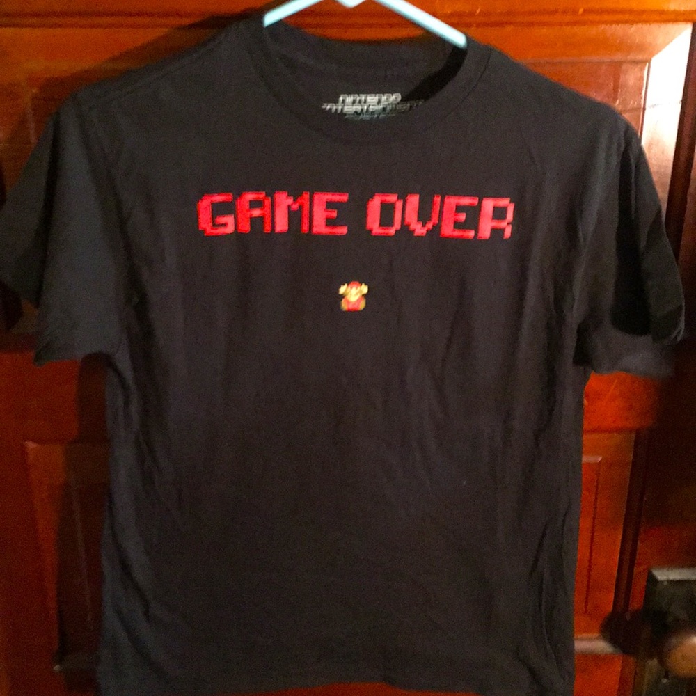 Nintendo Game Over Mario T-Shirt Ladies